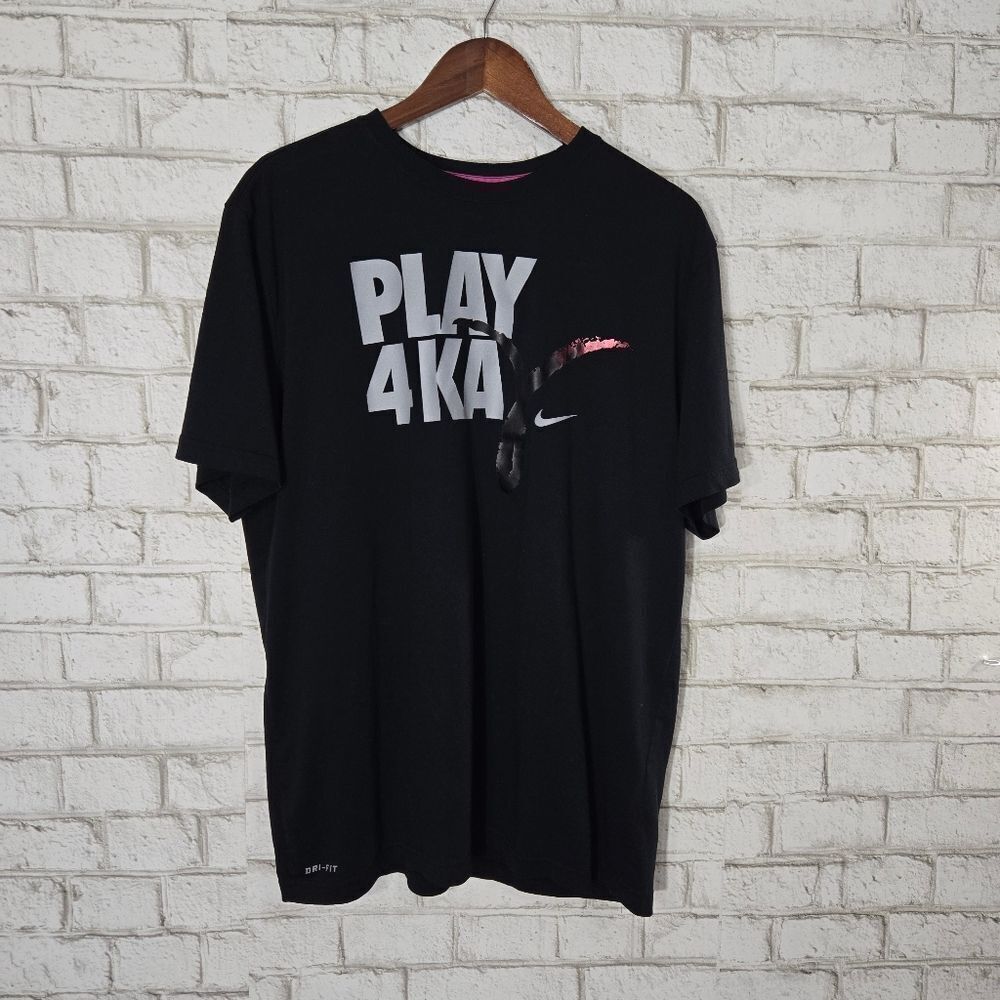 NIKE Play4Kay graphic black tee